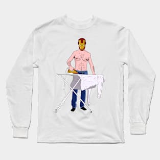 Ironing Man Long Sleeve T-Shirt